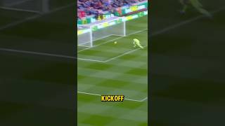 Fastest goalkeeper goal 😱 [upl. by Enoyrt]