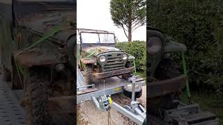 FIAT CAMPAGNOLA AR51 del 1951  automobile vintage offroad fiat military [upl. by Benilda]