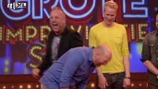 Ik ga vreemd met mijn linkerhand  DE GROTE IMPROVISATIESHOW [upl. by Hannus]