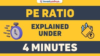 What is PE Ratio PE Ratio explained in Hindi [upl. by Evad]