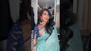 grwm in a saree in tamil [upl. by Nhtanhoj]