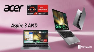 acer aspire 3 laptop reviews  acer aspire 3 a315 24p r7vh Slim Laptop  HD IPS Display  AMD Ryzen3 [upl. by Luing873]