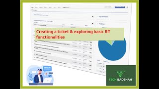 Creating first ticket and basic of Request Tracker RT5 [upl. by Esinwahs]