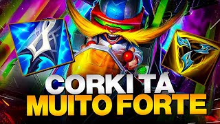 VOCÊ TEM QUE JOGAR DE CORKI NESSE META  WILD RIFT [upl. by Etnomed57]