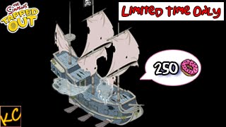 TSTO  Ghost Pirate Airship  250 donuts Limited Time [upl. by Brion437]