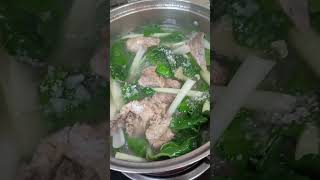 Pork nilaga with pichaycooking souprecipe shortvideo [upl. by Garrott264]