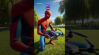 FireBreathing Drone  Who is best SpiderMan vs Venom vs Captain America shorts spiderman [upl. by Annaliese42]