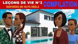 LEÇONS DE VIE N°3  INSPIRÉ DE FAITS RÉELS  COMPILATION  Film Complet [upl. by Goodard]