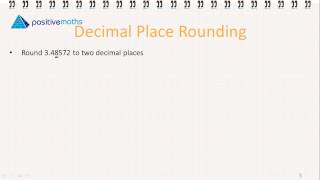 31i Decimals 3  Rounding and significant figures [upl. by Ettenad]