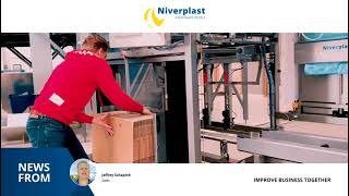 NIVERPLAST  COMBIPLAST  ERECTING USED AND DAMAGED BOXES [upl. by Siuraj]