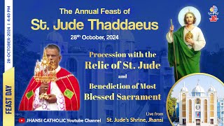 Procession with the Relic of St Jude • 28th October 2024 • 440 PM  Feast of St Jude 2024 [upl. by Eileen]