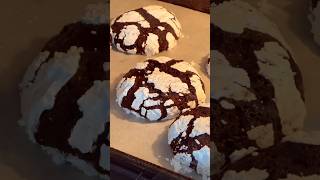 Chocolate Crinkle Cookies [upl. by Ecnerewal]