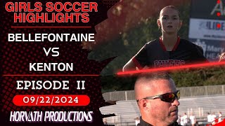 Kenton Vs Bellefontaine Highlights  Ohio High School Girls Soccer [upl. by Nikkie]