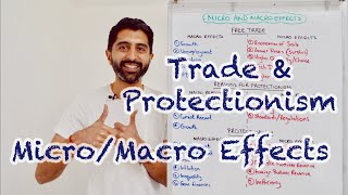 Trade amp Protectionism  MicroMacro Effects  Paper 3 Revision AQAEdexcel [upl. by Resneps]