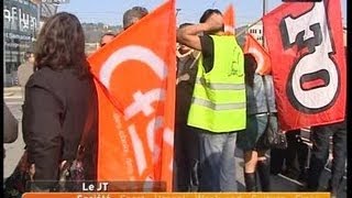 Les formateurs de lAFPA en grève Lyon [upl. by Coffin]