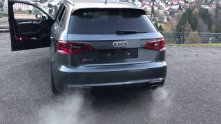 Audi RS3 5 Cylinder 25 TFSI  Cold Start  RSExhaust  ASR [upl. by Dieter]