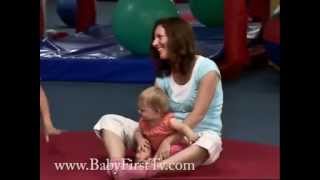 Playground fun My Gym at Home on BabyFirst  baby games and songs [upl. by Necaj561]