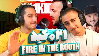 021Kid  Fire in the booth REACTION  ری اکشن اجرای 021 کید  فایر این د بوث [upl. by Schalles]