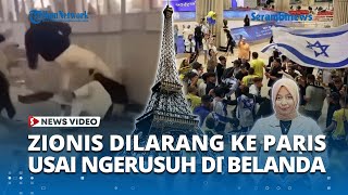 Dimusuhi Dunia Buntut Kerusuhan di Belanda Israel Larang Warganya Nonton Sepak Bola di Prancis [upl. by Jehanna]