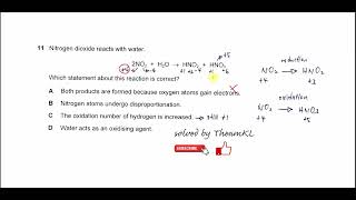 970112MJ24Q11 Cambridge International AS Level Chemistry MayJune 2024 Paper 12 Q11 [upl. by Tallu]