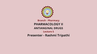 PharmacologyII Antianginal Drugs  AKTU Digital Education [upl. by Septima]