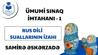 21012024 RUS DİLİ SUALLARININ İZAHI Magistratura sınaq imtahanı [upl. by Dlanor]