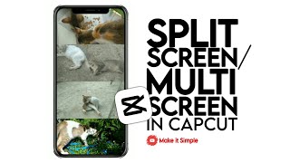 How to Split Screen in CapCut Horizontally or Vertically in Easy Steps [upl. by Sieracki]