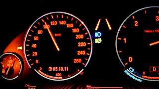 BMW 740d XDrive 60 to 120 kmh full acceleration [upl. by Areikahs]