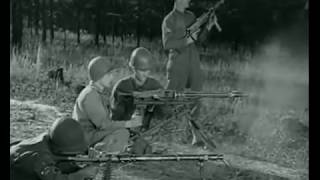 Sounds of MG42 MG34 amp MP40 Schmeisser Firing [upl. by Aneloj]