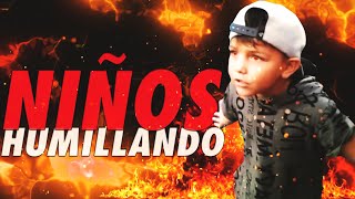 NIÑOS HUMILLANDO AL RIVAL EN BATALLAS DE RAP  TREMENDO [upl. by Kali762]