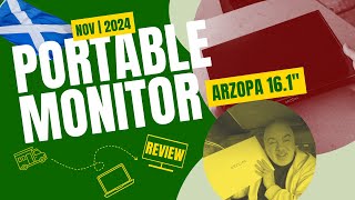 2024  November  Review  ARZOPA 161quot Best Portable Monitor for Digital Nomads [upl. by Nevar]