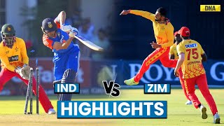 IND Vs ZIM Highlights Zimbabwe Creates History Beat India By 13 Runs I India Vs Zimbabwe Highlights [upl. by Robillard906]