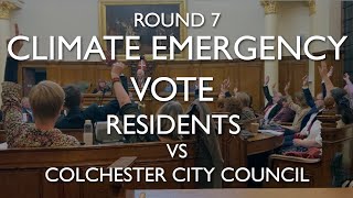 Round 7  Climate Emergency or EcoTerrorism Residents vs Colchester Council [upl. by Alaecim346]