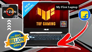 Unboxing My First Laptop  ASUS TUF Gaming A15 AMD Ryzen 7 7435HS  The Budget Gaming Laptop [upl. by Quinton]