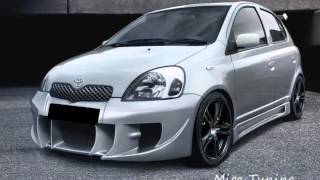 Toyota Yaris  Tuning  Body kits [upl. by Ornie]