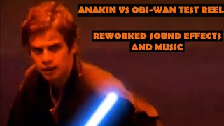 Anakin vs ObiWan Test Reel Reworked SFX And Music Original VFX Edit By MarcSarpei  Star Wars [upl. by Sualocin186]