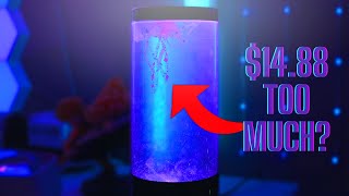 WalMart RGB Jellyfish Lamp Merkury Innovations Jellyfish Lamp Review n3c [upl. by Gonagle598]