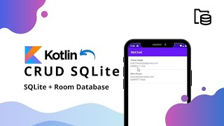 Tutorial CRUD SQLite Room Database Kotlin Android Studio [upl. by Hartwell]