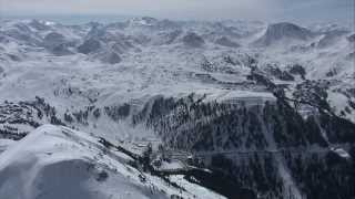 La Plagne  Station de sports dhiver  Savoie France [upl. by Otreblaug]