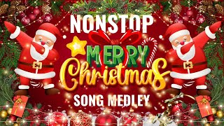 Non Stop Christmas Songs Medley ❄ Top 100 Christmas Nonstop Songs ⛄ Merry Christmas 2025 [upl. by Thursby]