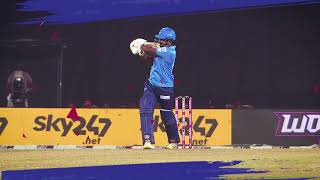 Half a century by Kusal Perera against Kandy Warriors  LPL2021 Match 20 [upl. by Jacquelyn]