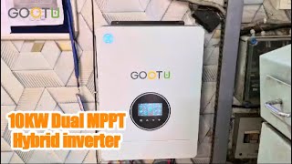 GOOTU 10KW Inverter in Action Family Home Setup in India [upl. by Ertha]