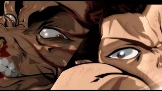 範馬刃牙 BAKI Hanma VS YUJIRO Hanma 4k  Father and Son Full fight English dub  Baki Hanma season 2 [upl. by Donall]