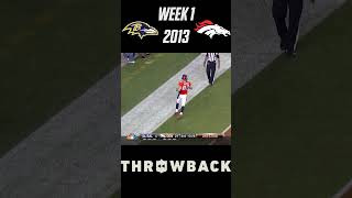 Peyton Manning Throws 7 Touchdown Passes Ravens vs Broncos 2013 Week 1 [upl. by Hen]