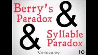 Berrys Paradox [upl. by Mccormac]