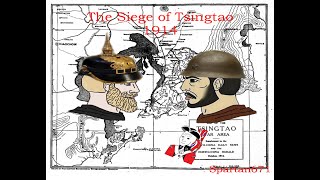 Siege of Tsingtao  WW1 History [upl. by Inajna501]