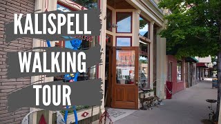 Kalispell Montana Downtown Walking Tour [upl. by Yerrot219]