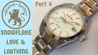 Grand Seiko Snowflake SBGA211 Love amp Loathing Final Part 4 [upl. by Azirb]