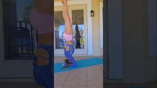 Headstand tutorial yoga [upl. by Amlez]