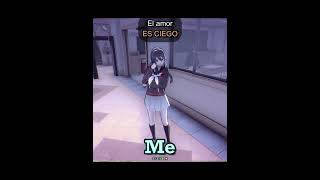 El amor ES CIEGO  Yandere Simulator [upl. by Anyd]